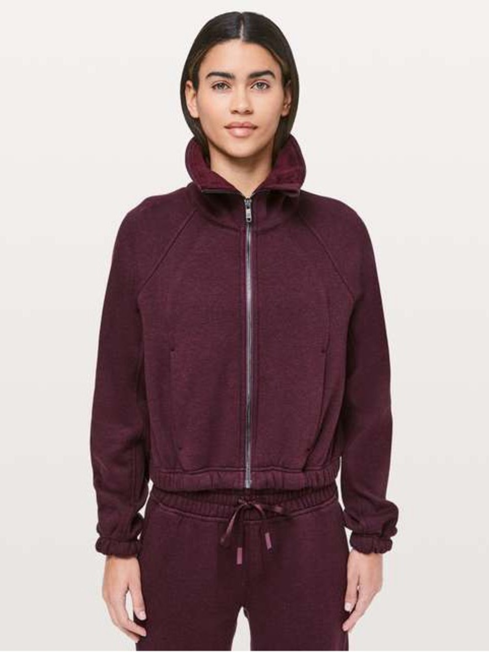 Lululemon Plush Times Jacket
Heathered Dark Adobe / Dark Adobe